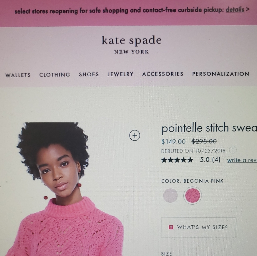 Kate spade sweater